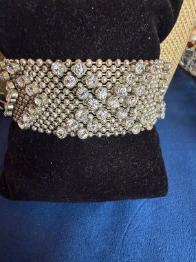 Liquid Metal SG Style Rhinestone Bracelet SG Style